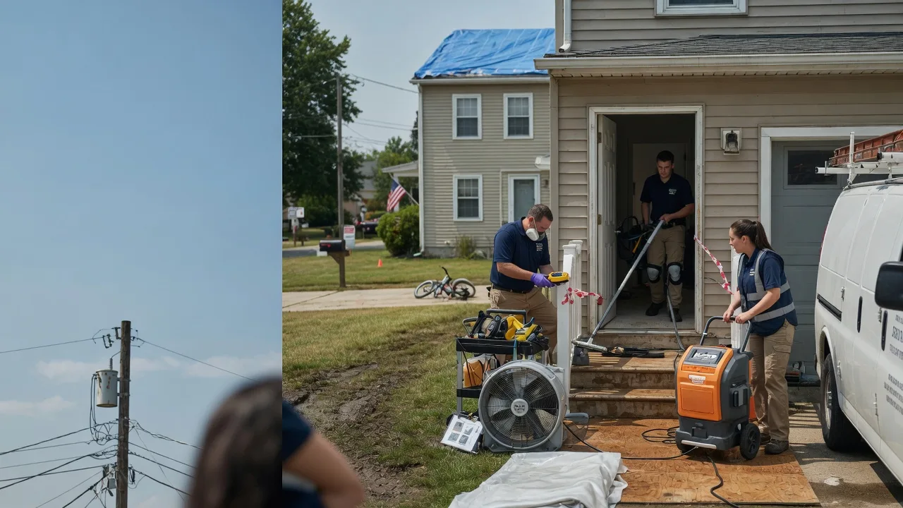 Water Damage Repair in Granville, WV near me